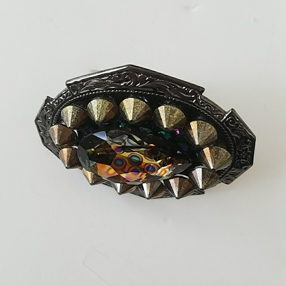 GASOLINE GLAMOUR DELUXE spike RING - Picture 4 of 4